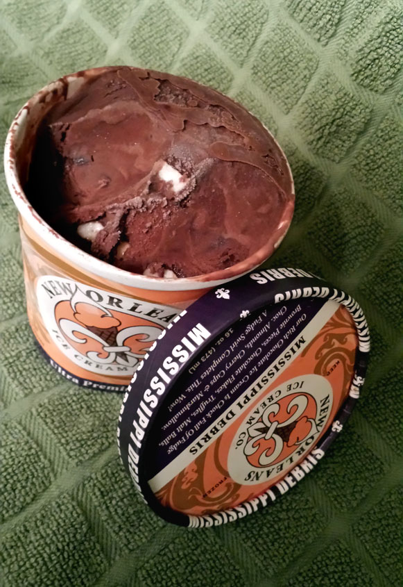 Mississippi Debris is chocolate upon chocolate. 